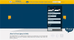 Desktop Screenshot of indicatravels.com